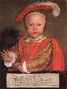Edward VI as a child, Hans Holbein